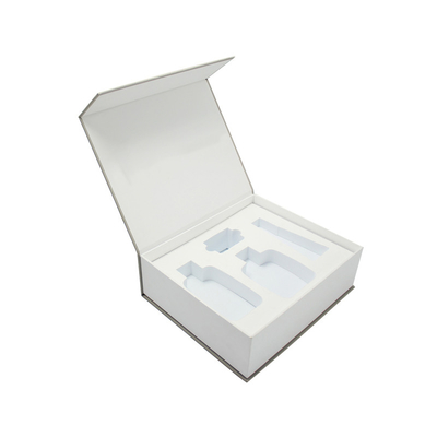 सफेद C1S C2S इत्र पैकेजिंग बॉक्स फोम कठोर चुंबकीय उपहार बॉक्स डालें: