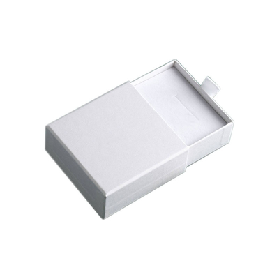 ग्रे गुलाबी मखमली चुंबकीय आभूषण बॉक्स 2 मिमी स्लाइडिंग दराज उपहार बॉक्स