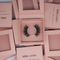 600 ग्राम आई लैश चुंबकीय विंडो बॉक्स पैकेजिंग यूवी प्रिंटिंग