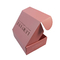 पीडीएफ एआई गुलाबी कार्डबोर्ड फ्लिप कॉस्मेटिक पैकेजिंग पेपर बॉक्स जलीय कोटिंग